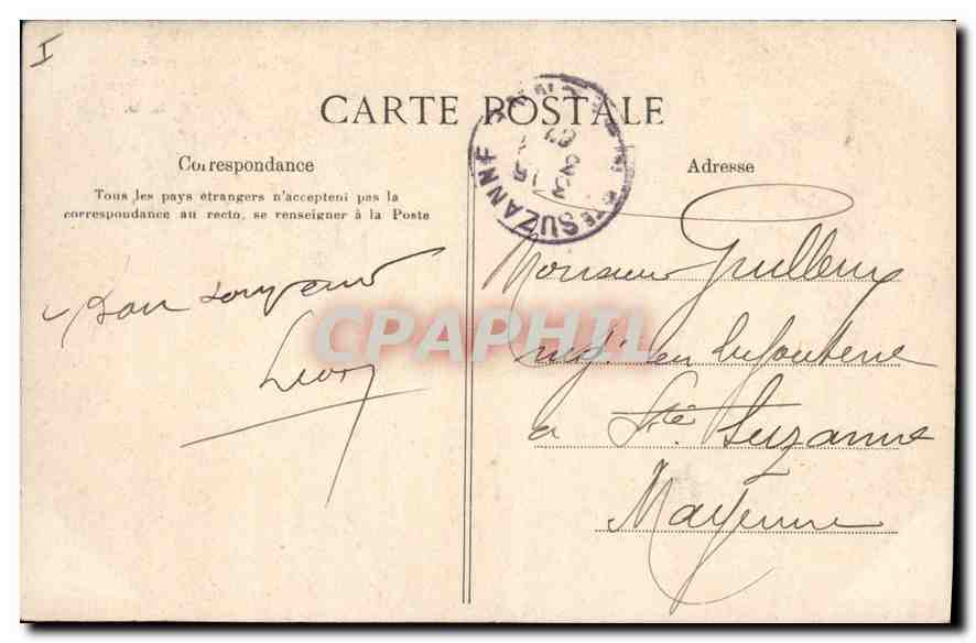 Palais de Fontainebleau — Bassin des Cascades — SIRÈNE ÉDITEUR, n° 574 — Reverso