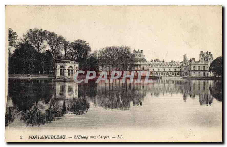 Fontainebleau — L'Étang aux Carpes — LL.