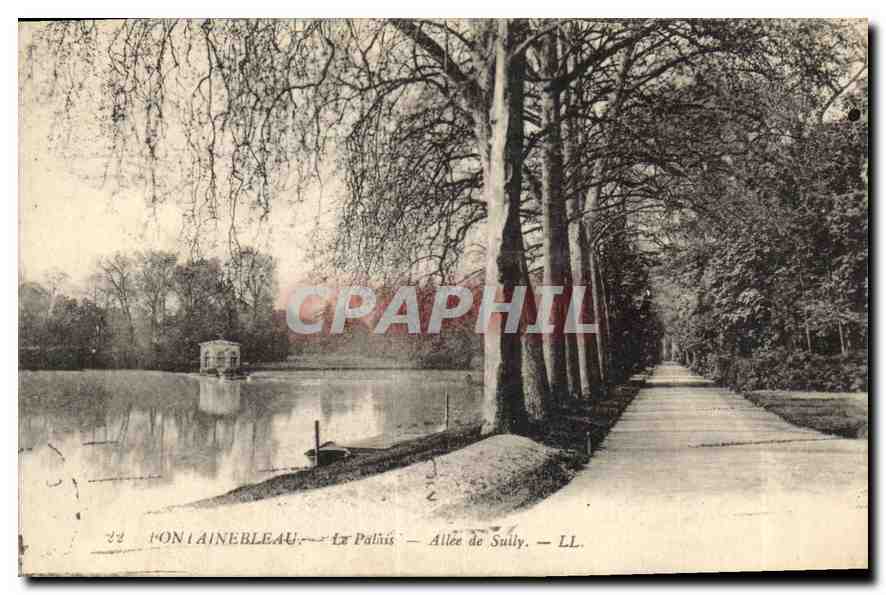Fontainebleau — Das Schloss — Avenue de Sully — LL.