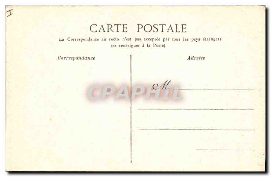 Palais de Fontainebleau — La Grande Allée du Jardin Anglais — éditeur non identifié, n° 22 — Reverso