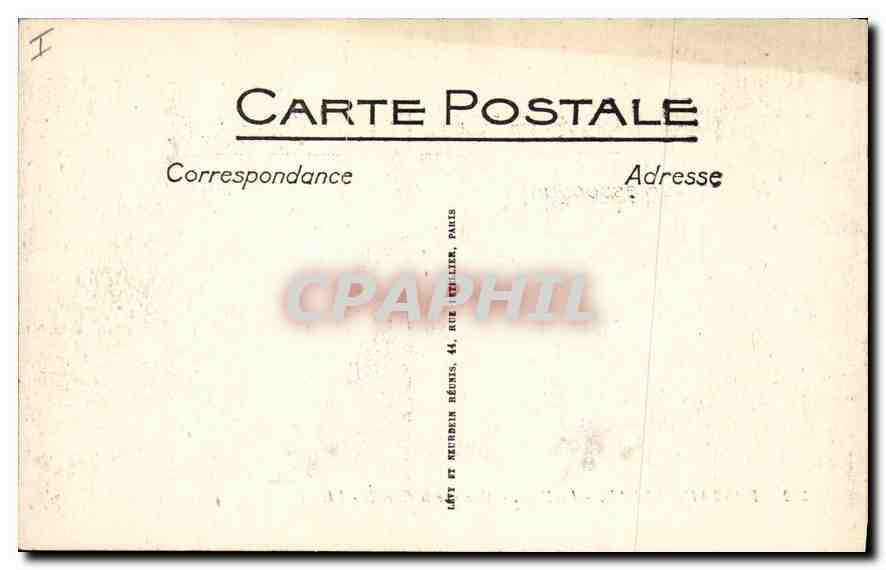 Fontainebleau - Le Parc - Vue sur le Canal - LL — Verso