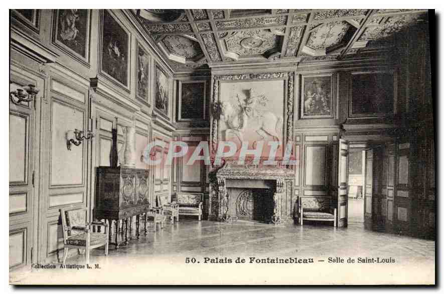 Palacio de Fontainebleau — Sala de San Luis — Colección Artística L. M.