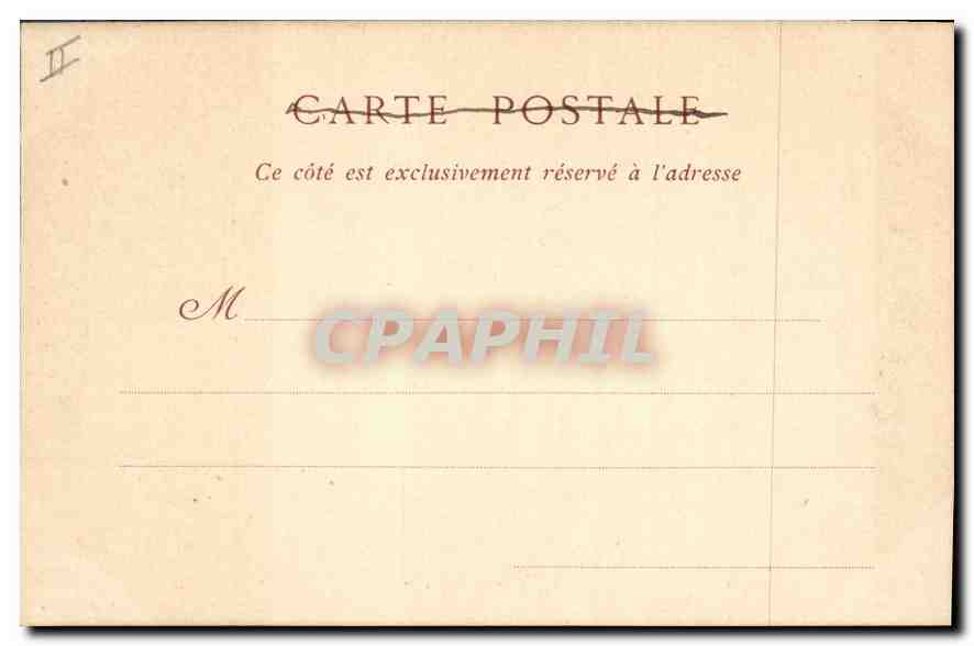 Palais de Fontainebleau — Le Baptistère Louis XIII — Collections ND. Phot. — Verso