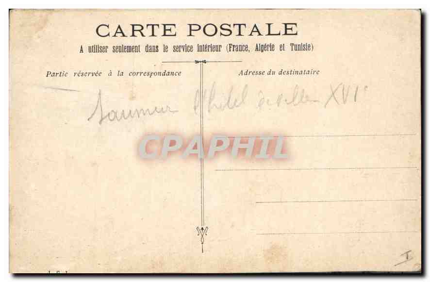 CPA Saumur  — Verso