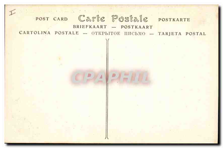 CPA Saumur Le Chateau  — Rückseite