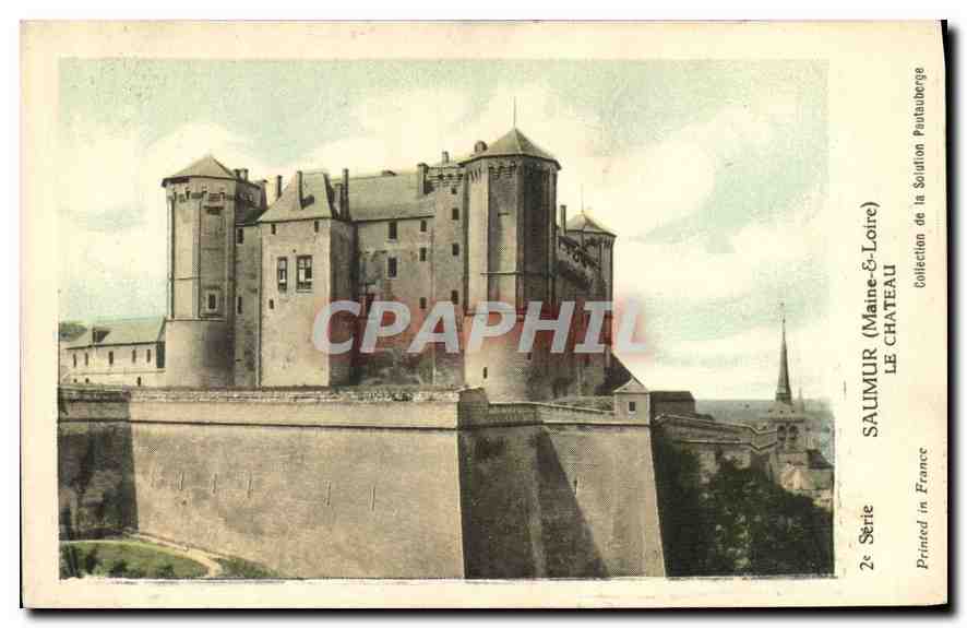CPA Saumur Maine et Loire Le Chateau 