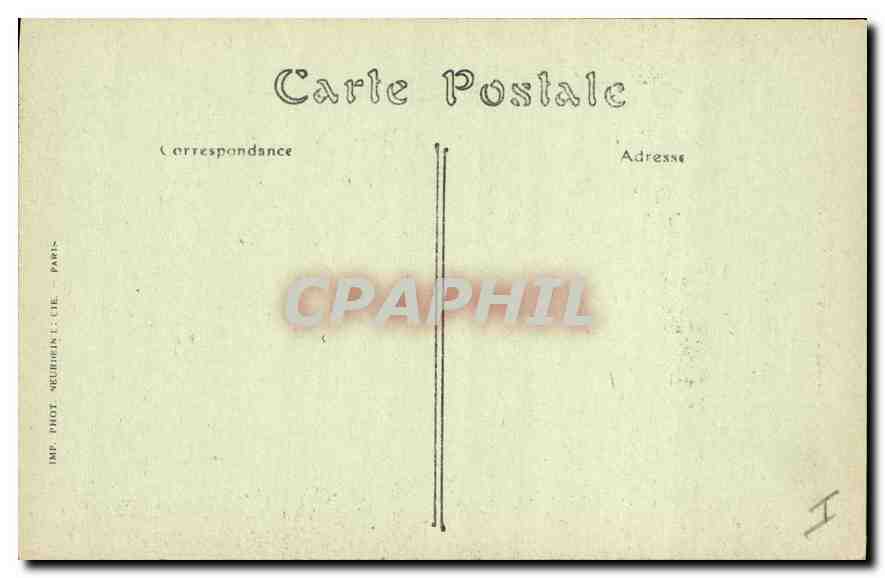 CPA Saumur La Chambre de Commerce  — Rückseite