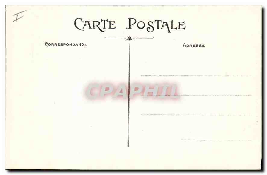 CPA Environs de Saumur Maine et Loire Porche de l'Eglise de Candes  — Verso