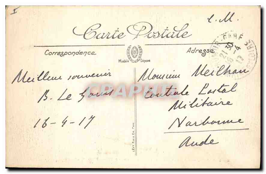CPA Saumur L'Hotel de Ville Cour Interieure Sud  — Verso