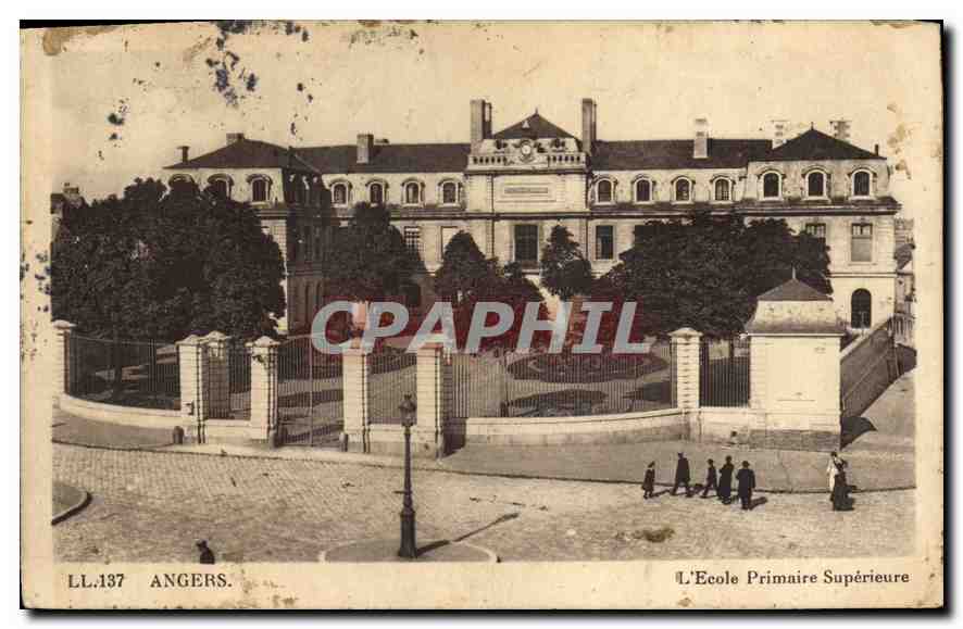 CPA Angers L'Ecole Primaire Superieure 