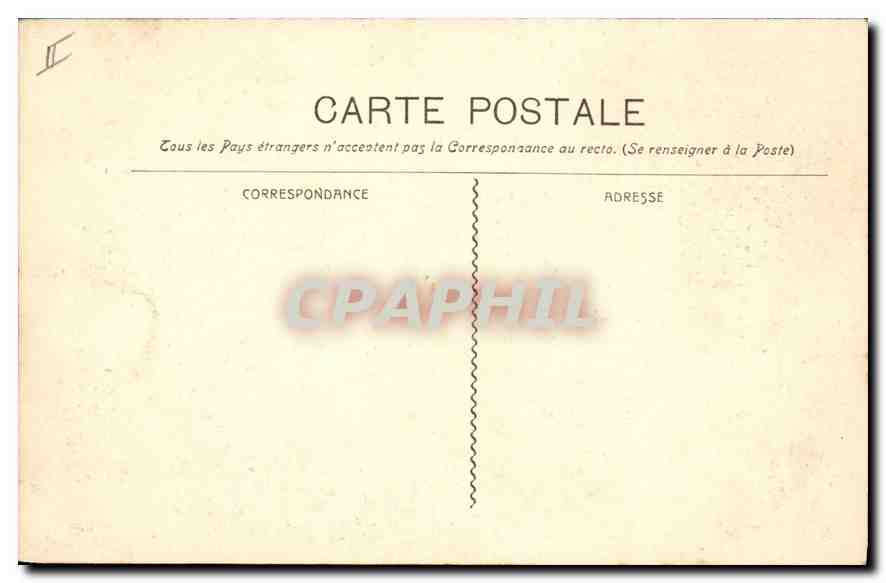 CPA Arles Les Aliscamps Chapelle des Marquis de Porcelets  — Rückseite