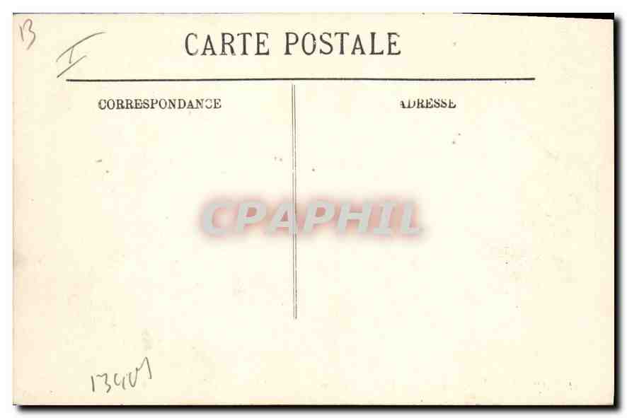 CPA Arles Les Aliscamps L'Allee des Tombeaux  — Verso