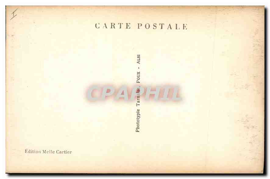 CPA Arles Cathedrale St Trophine la plus belle Architecture de Provence  — Verso