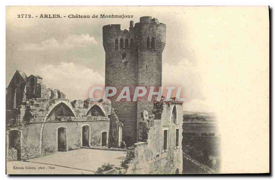 Arles - Château de Montmajour — Édition Giletta, phot. Nies, n° 2772