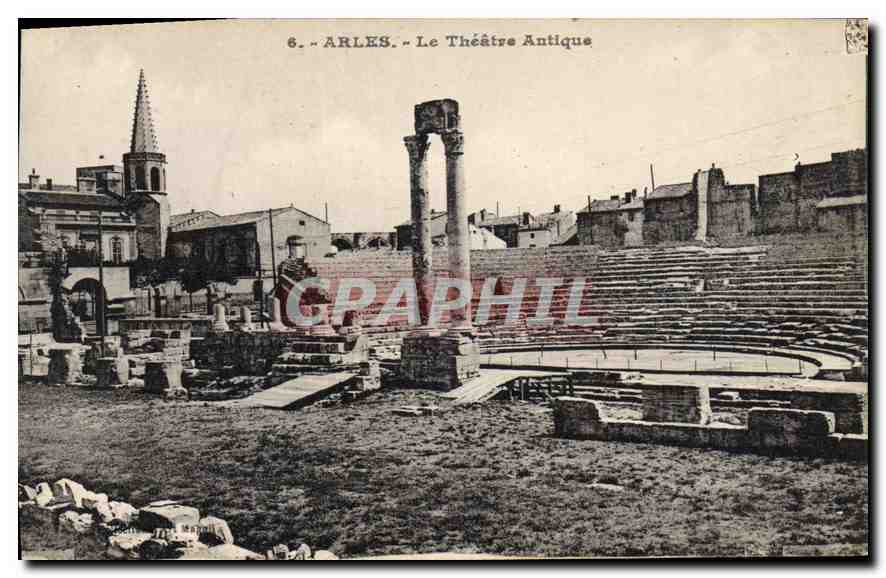 Arles - Le Théâtre Antique — Édition L. Broch Arles, n°6