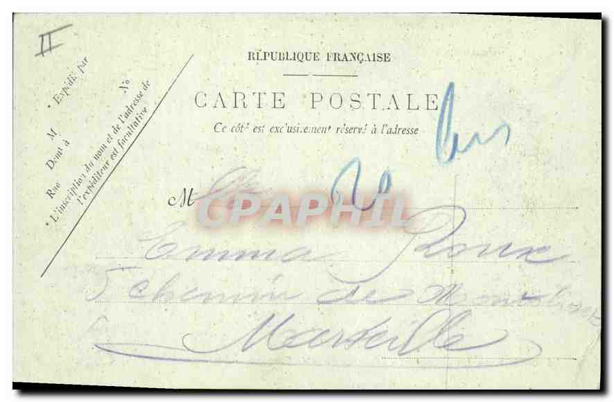 Les Aliscamps — Ancienne Porte du Cimetière — LL. — ARLES — Rückseite