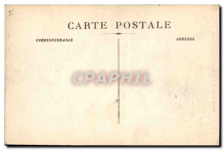 CPA Arles Interieur de la Chapelle des Aliscamps  — Rückseite