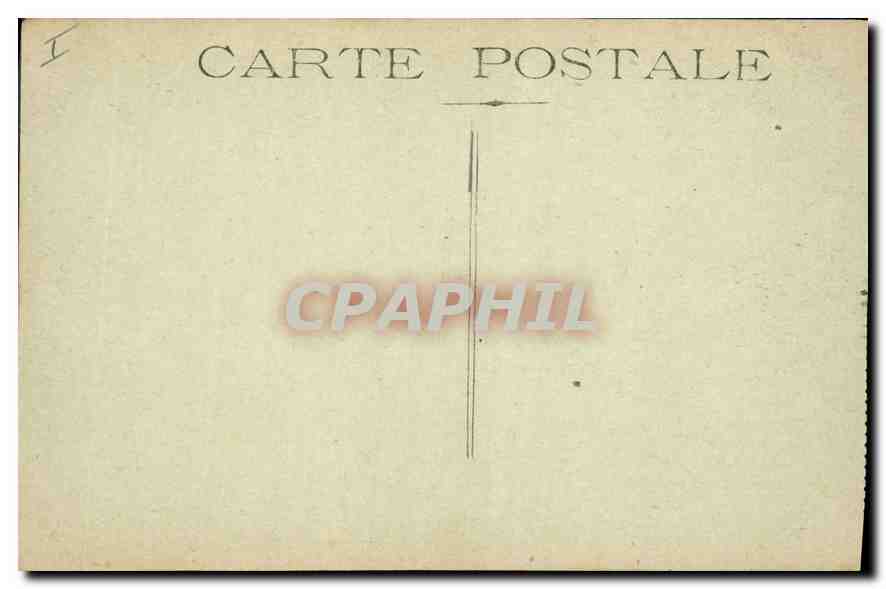 CPA Arles Les Aliscamps  — Verso