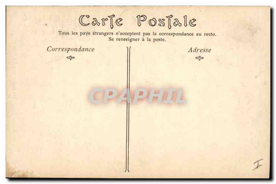 CPA Arles Les Aliscamps Chapelle des Porcelets  — Verso