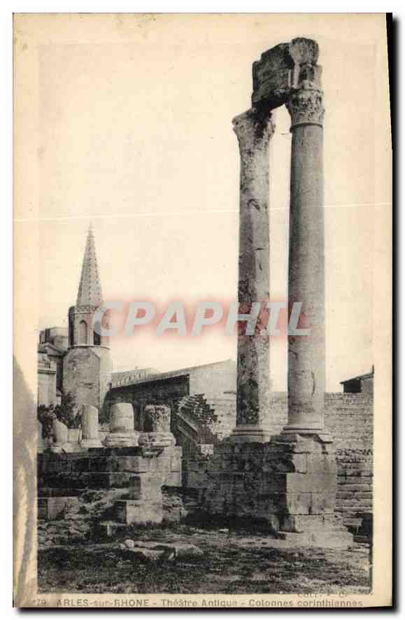 Arles-sur-Rhône - Théâtre Antique - Colonnes corinthiennes — CPAPHIL n° 279