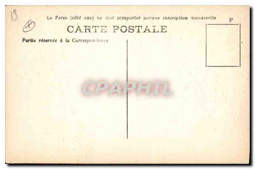 CPA Arles Cloitre St Trophime Chapiteau L'adoration des bergers — Rückseite