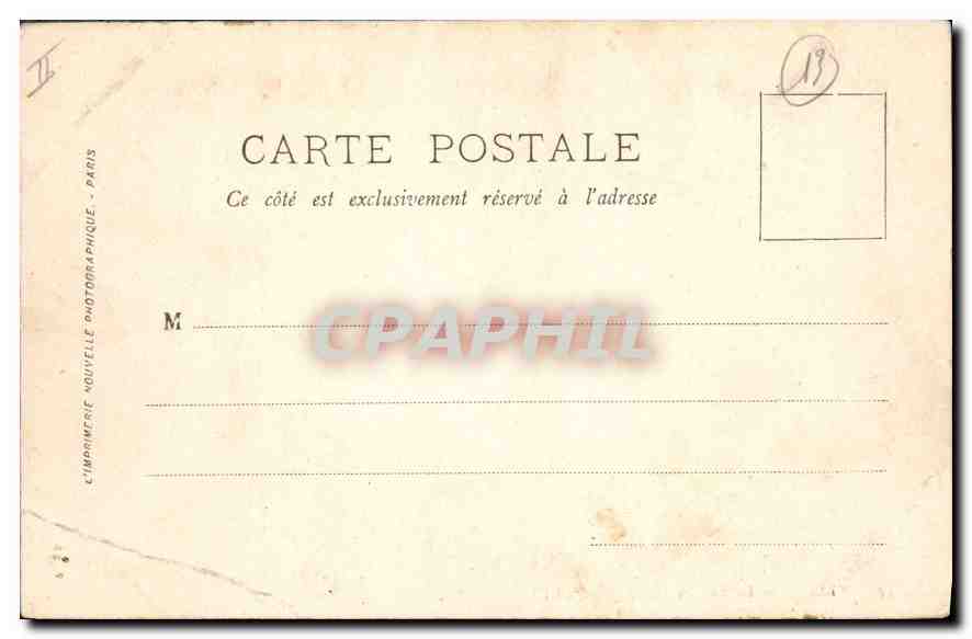 CPA Arles Le Theatre Antique  — Verso