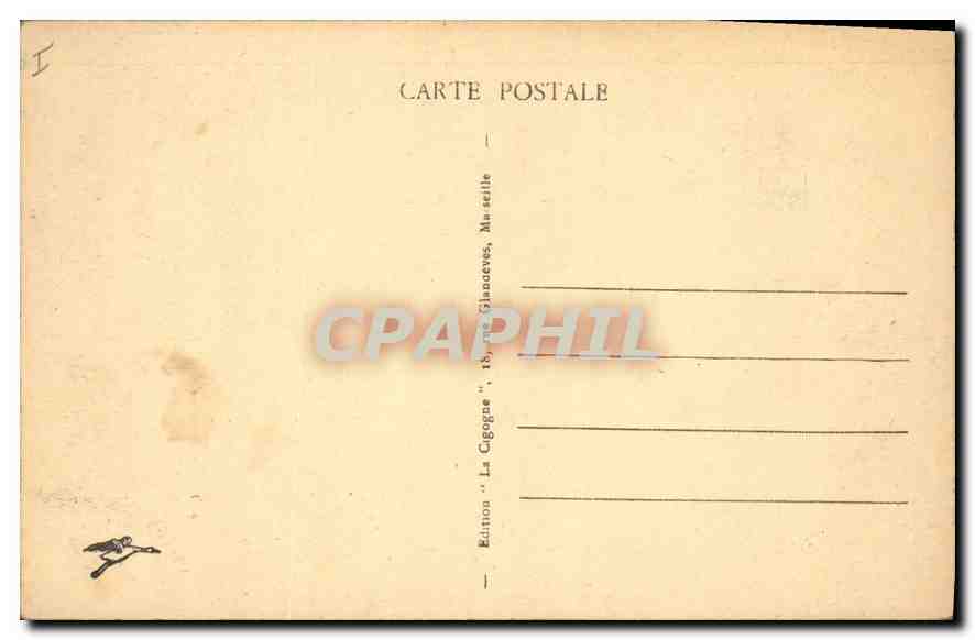 CPA Arles Les Aliscamps Chapelle d'Accurse  — Verso