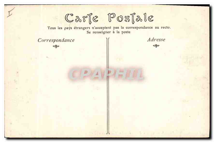 CPA Arles Galerie du Cloitre Saint Trophime  — Verso