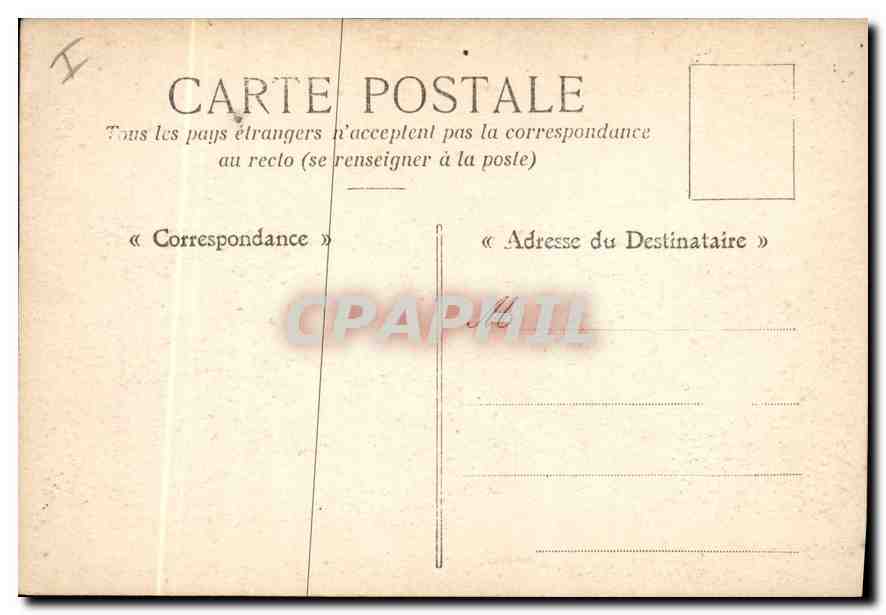 CPA Bordeaux La Faculte de Droit  — Verso