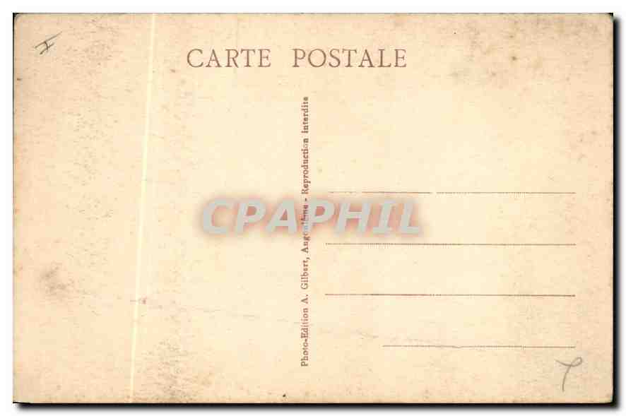 CPA Bordeaux Dans le Jardin Public  — Verso