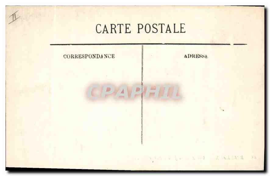 CPA Bordeaux Une Allee du Jardin Public  — Verso