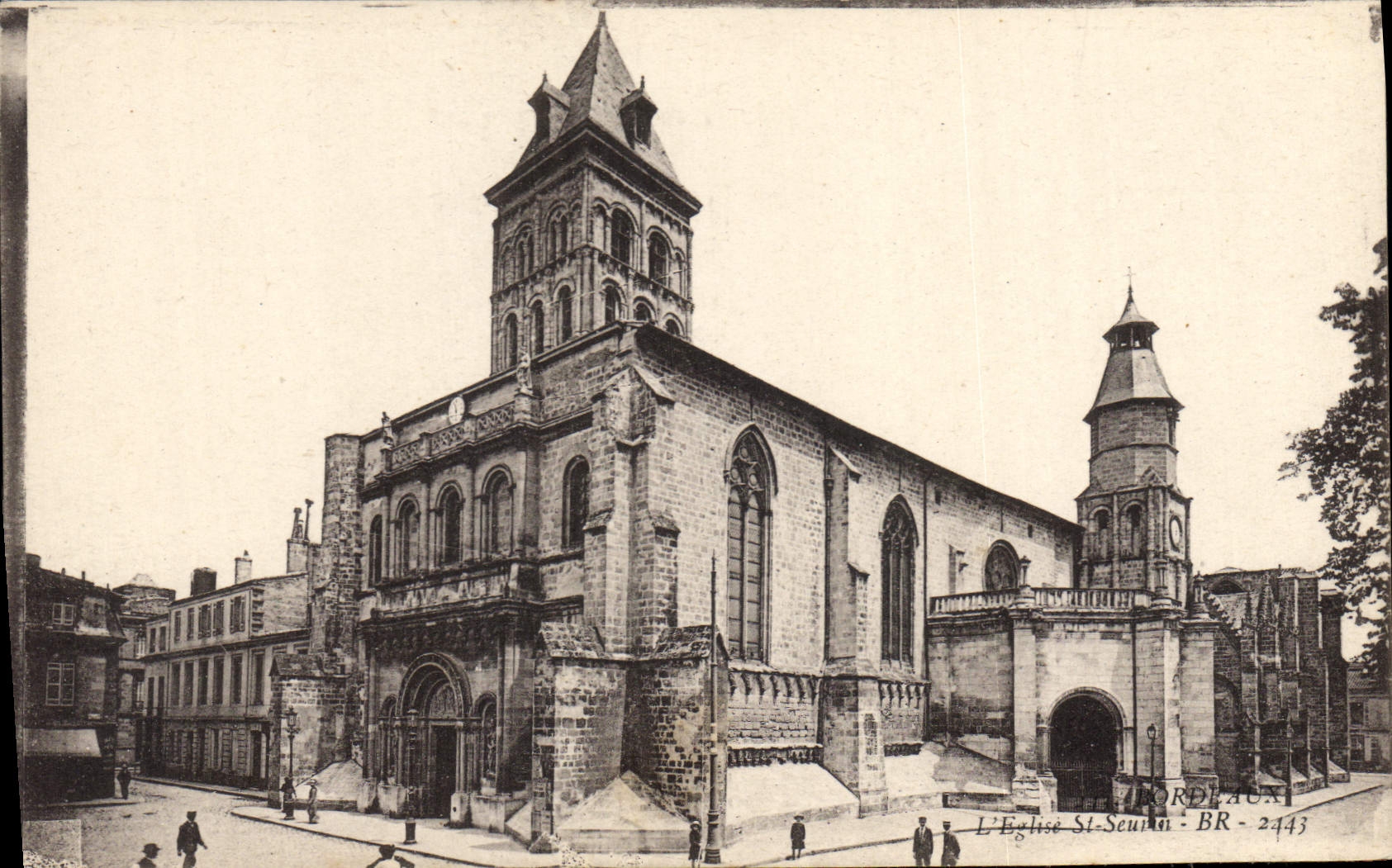 L'Église Saint-Seurin — Bordeaux — éditeur Bordeaux, n° 2443