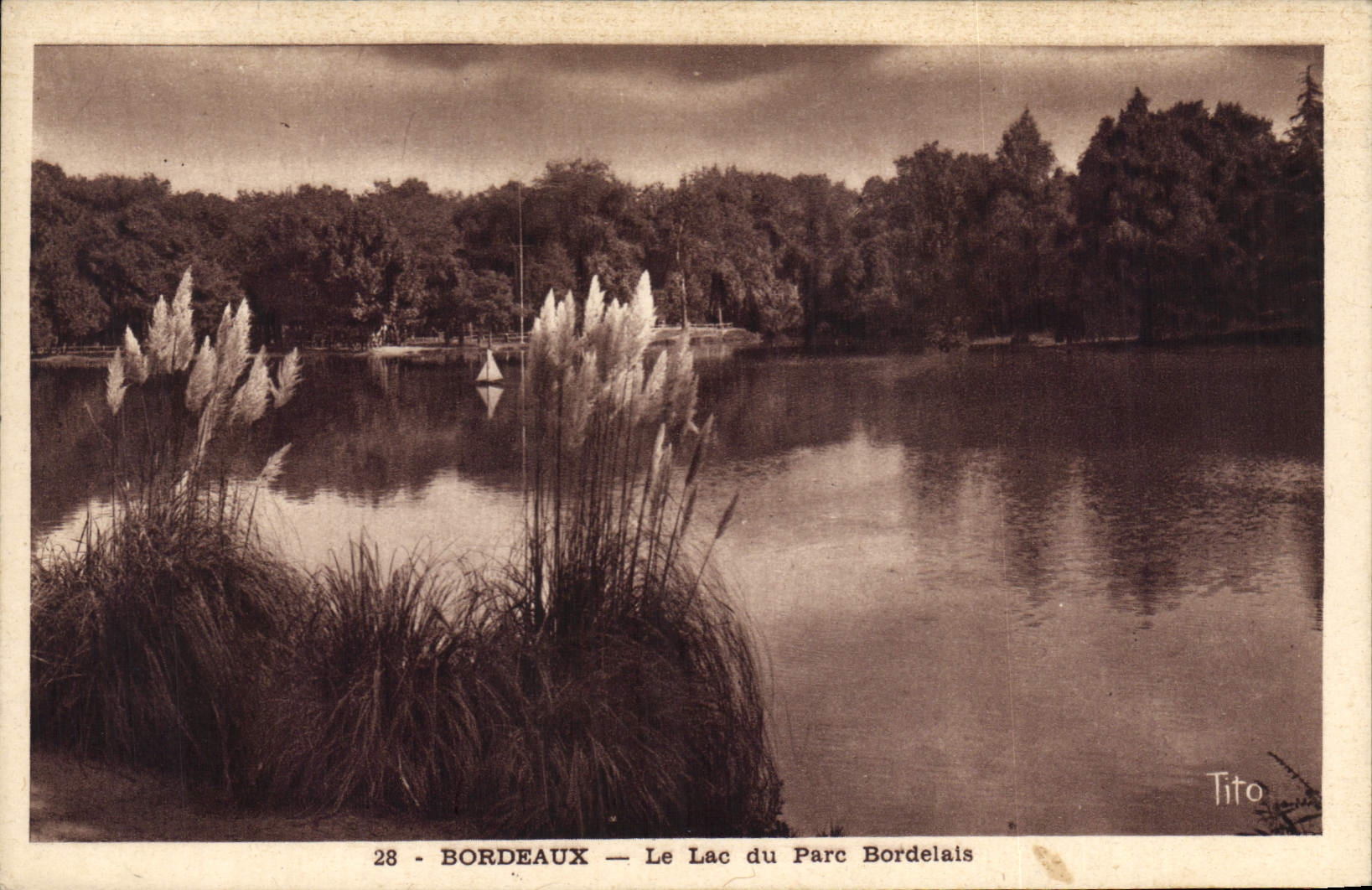 Bordeaux — Le Lac du Parc Bordelais — Tito