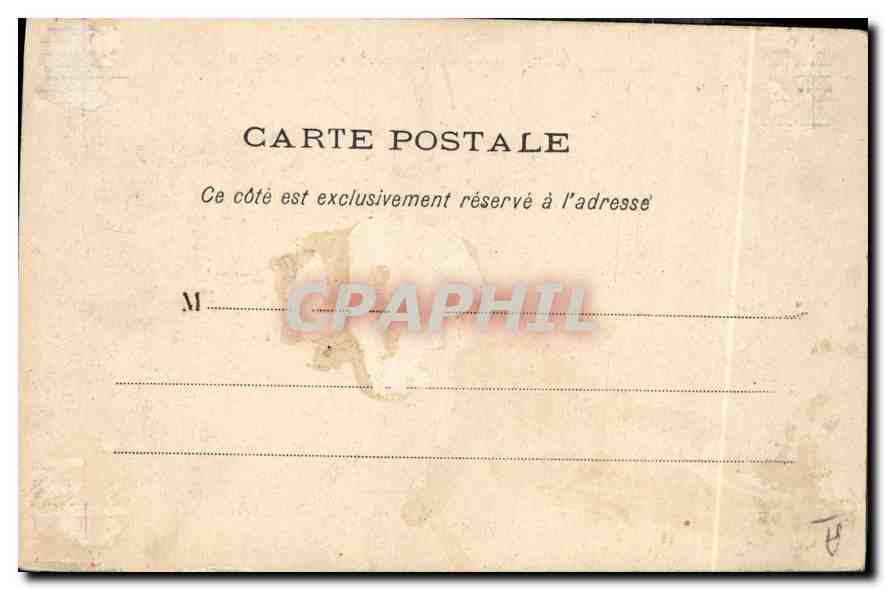 CPA Bordeaux Revue du 14 Juillet Les Tribunes  — Verso