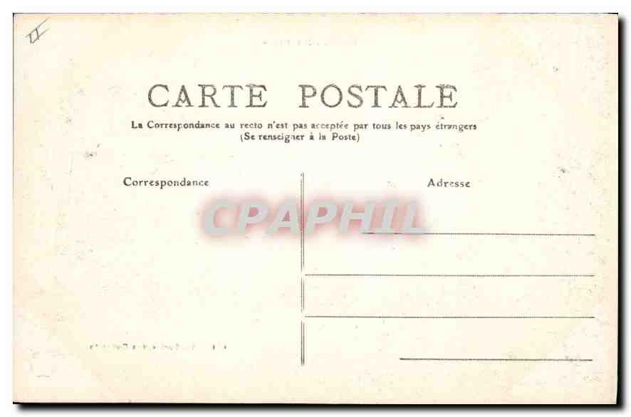 CPA Gorges du Tarn La Sortie des Detroits  — Verso