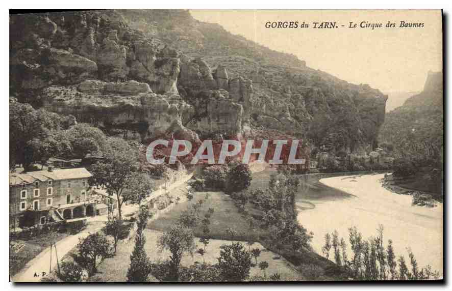 CPA Gorges du Tarn Le Cirque des Baumes 