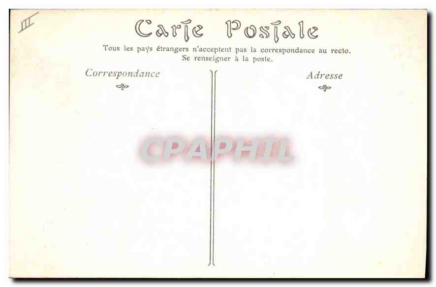 CPA Gorges du Tarn Saut d'un Rapide a Hauterive  — Rückseite