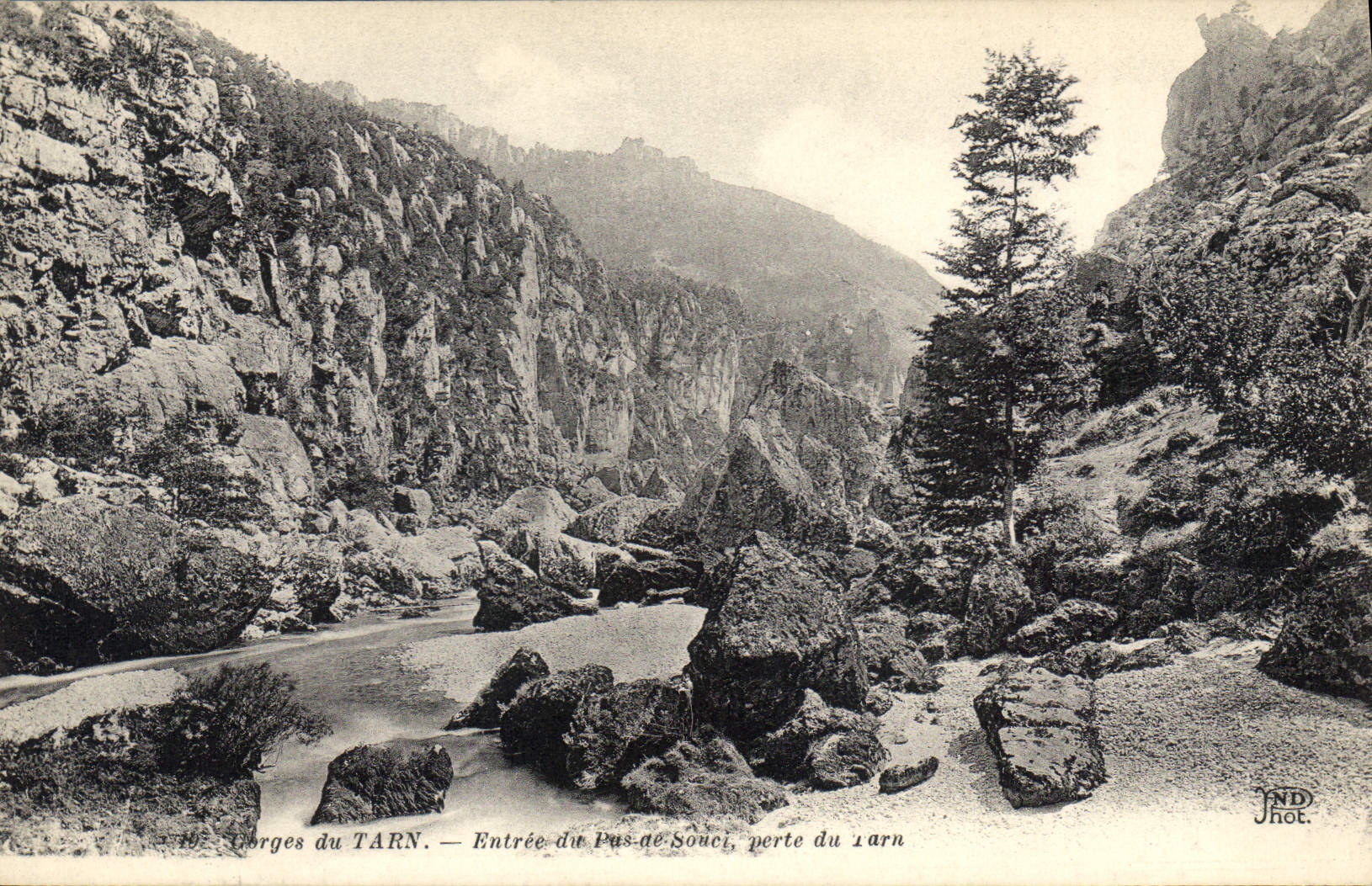 CPA Gorges du Tarn Entree du Pas de Souci porte du Tarn 