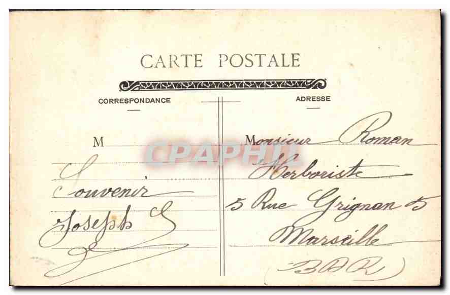 CPA Paris Le Louvre Fenetre de Charles IX  — Rückseite