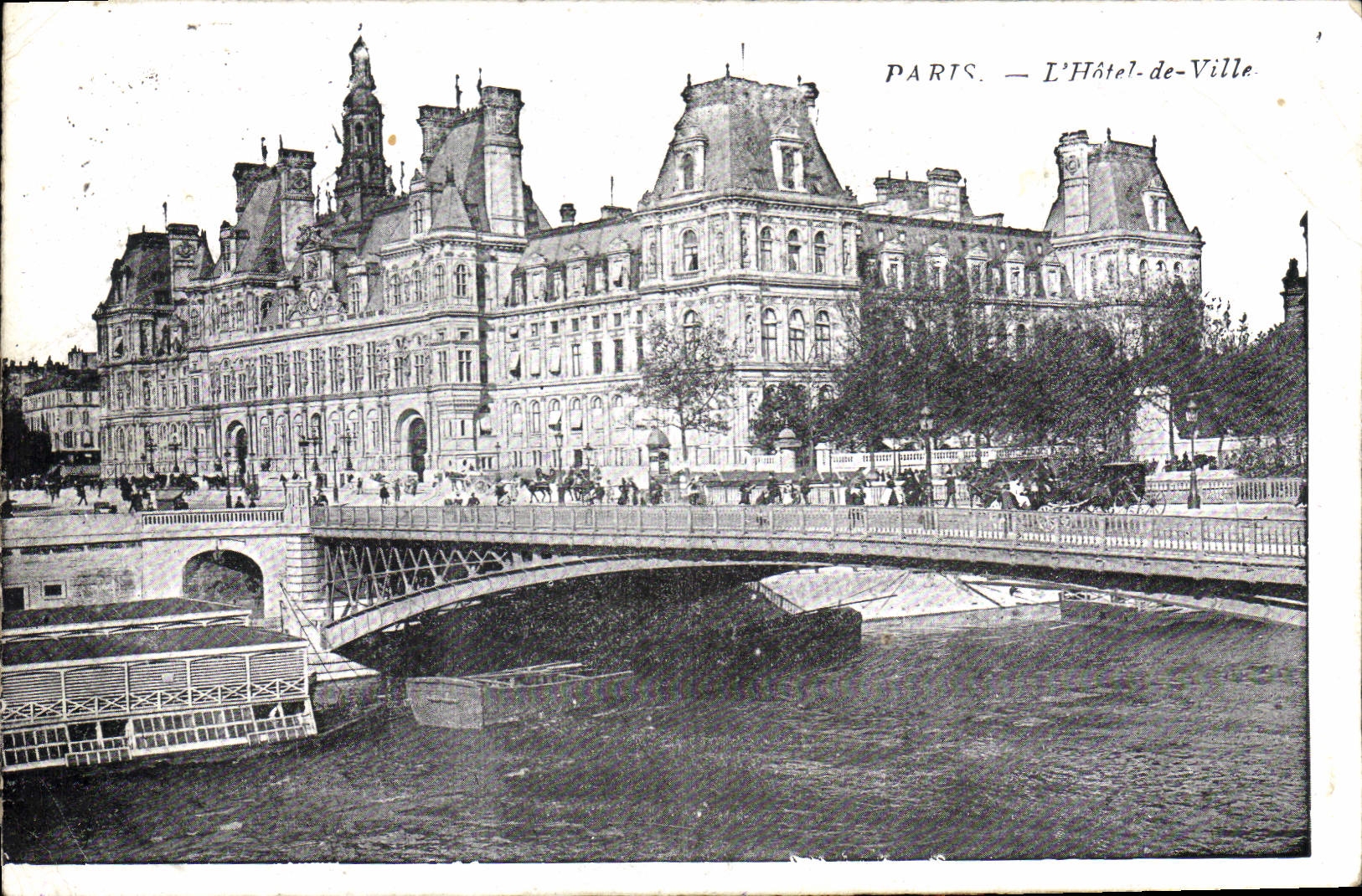 CPA Paris L'Hotel de Ville 