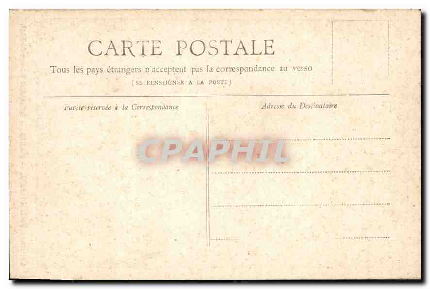 CPA Paris Eglise Saint Etienne du Mont  — Rückseite