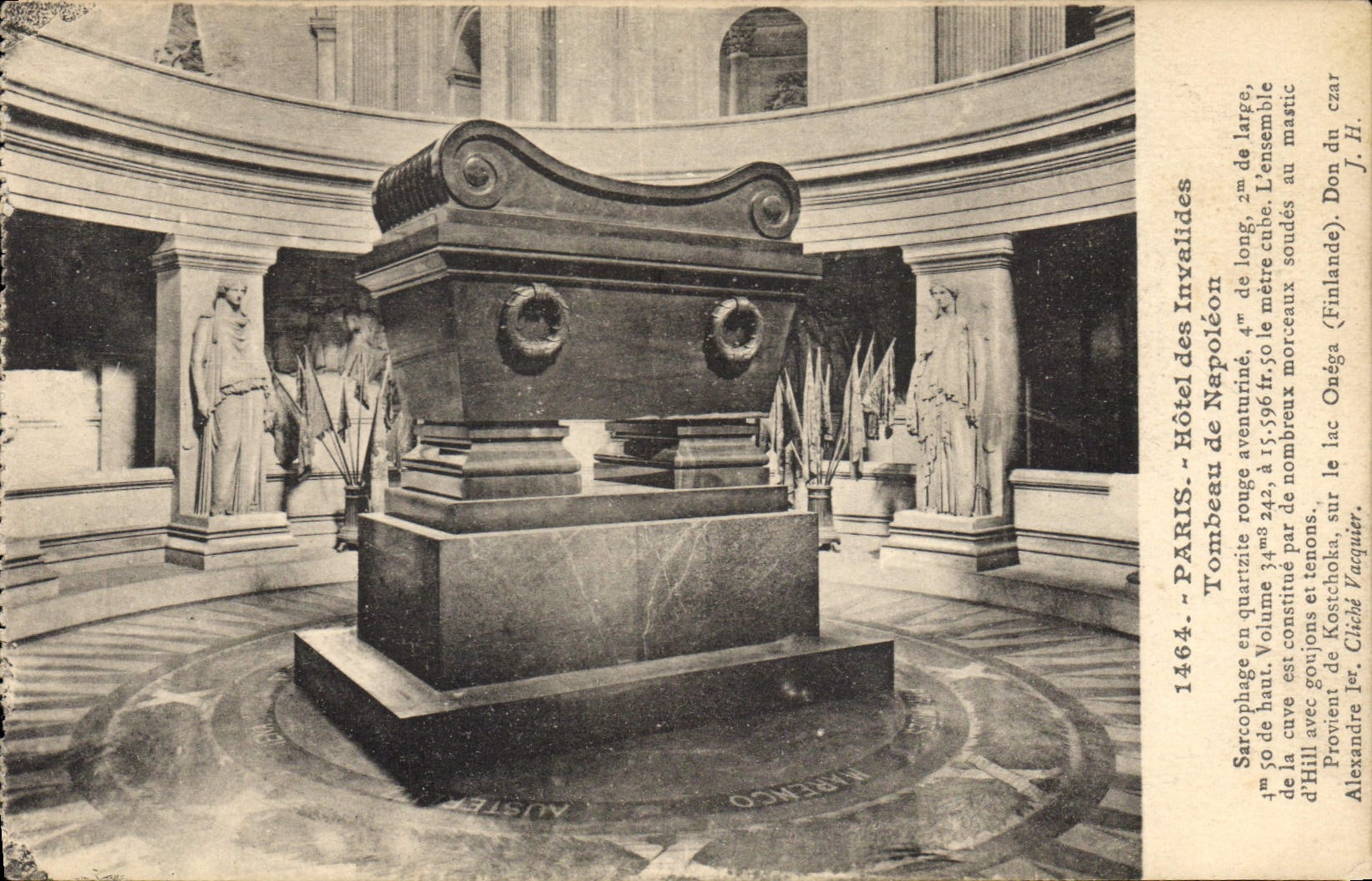 CPA Paris Hotel des Invalides Tombeau de Napoleon 