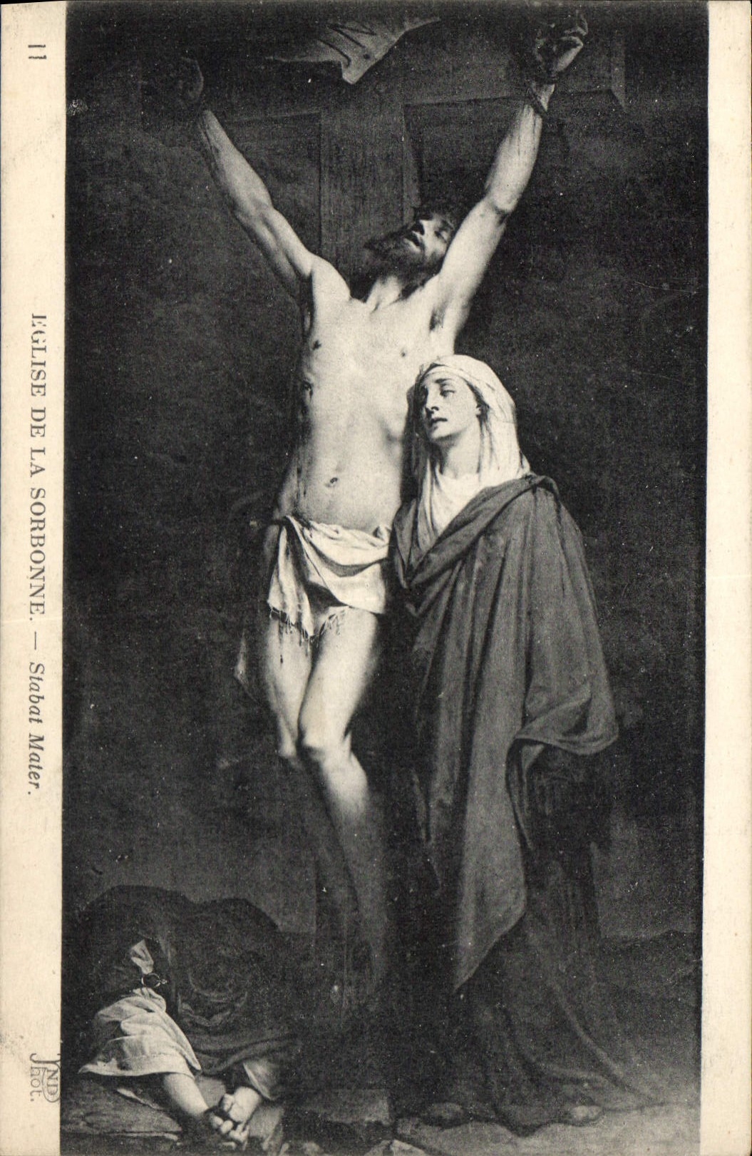 CPA L'Eglise de la Sorbonne Stabat Mater 