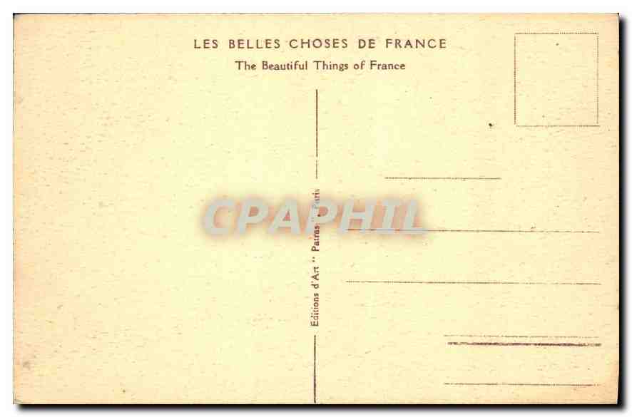 CPA Paris Eglise de la Madeleine  — Rückseite