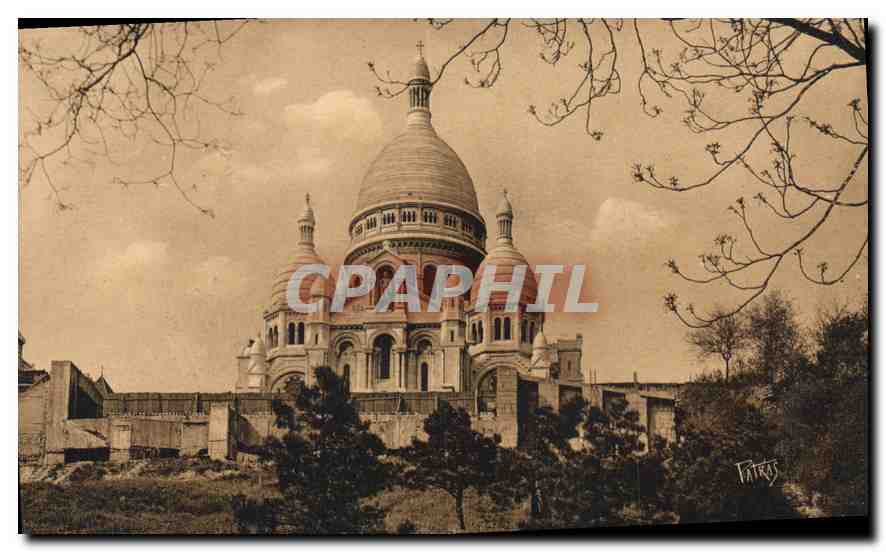 CPA Paris Montmartre Basilique du Sacre Coeur 