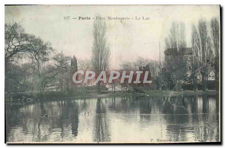 CPA Paris Parc Montsouris Le Lac 