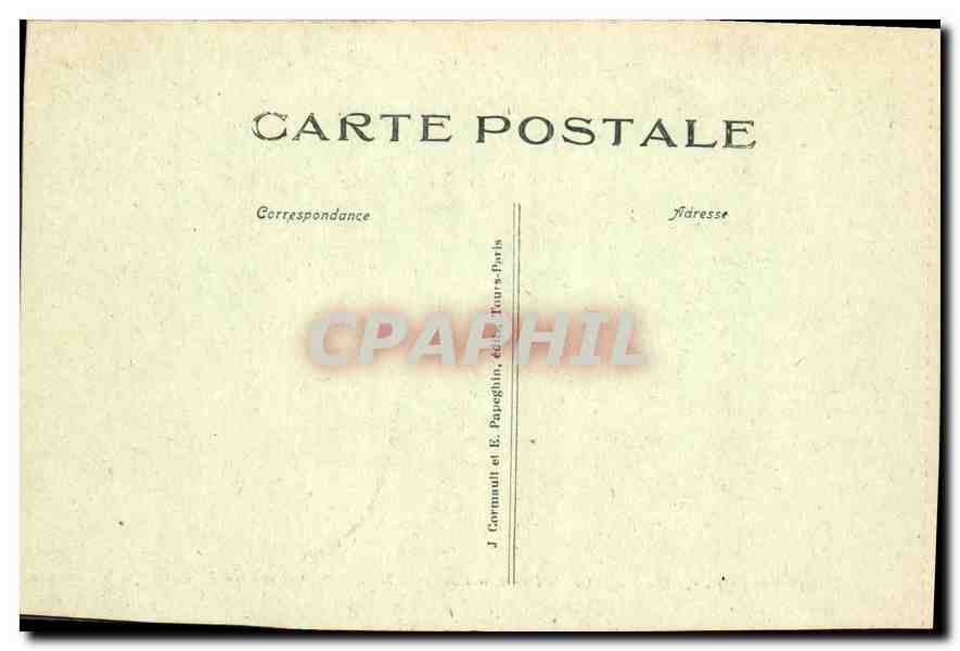 CPA Paris La Rue Soufflot et le Pantheon  — Rückseite