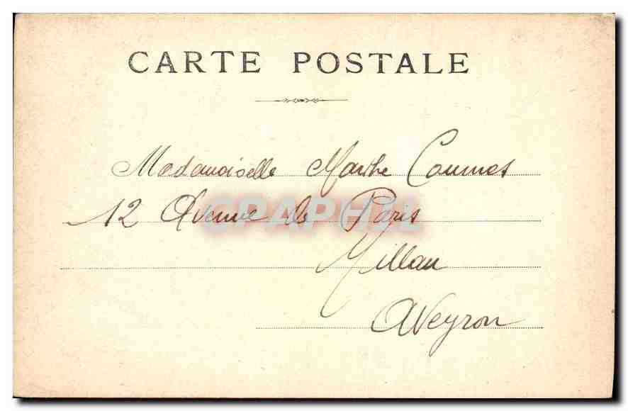 CPA Paris L'Eglise Saint Pierre de Montrouge  — Rückseite