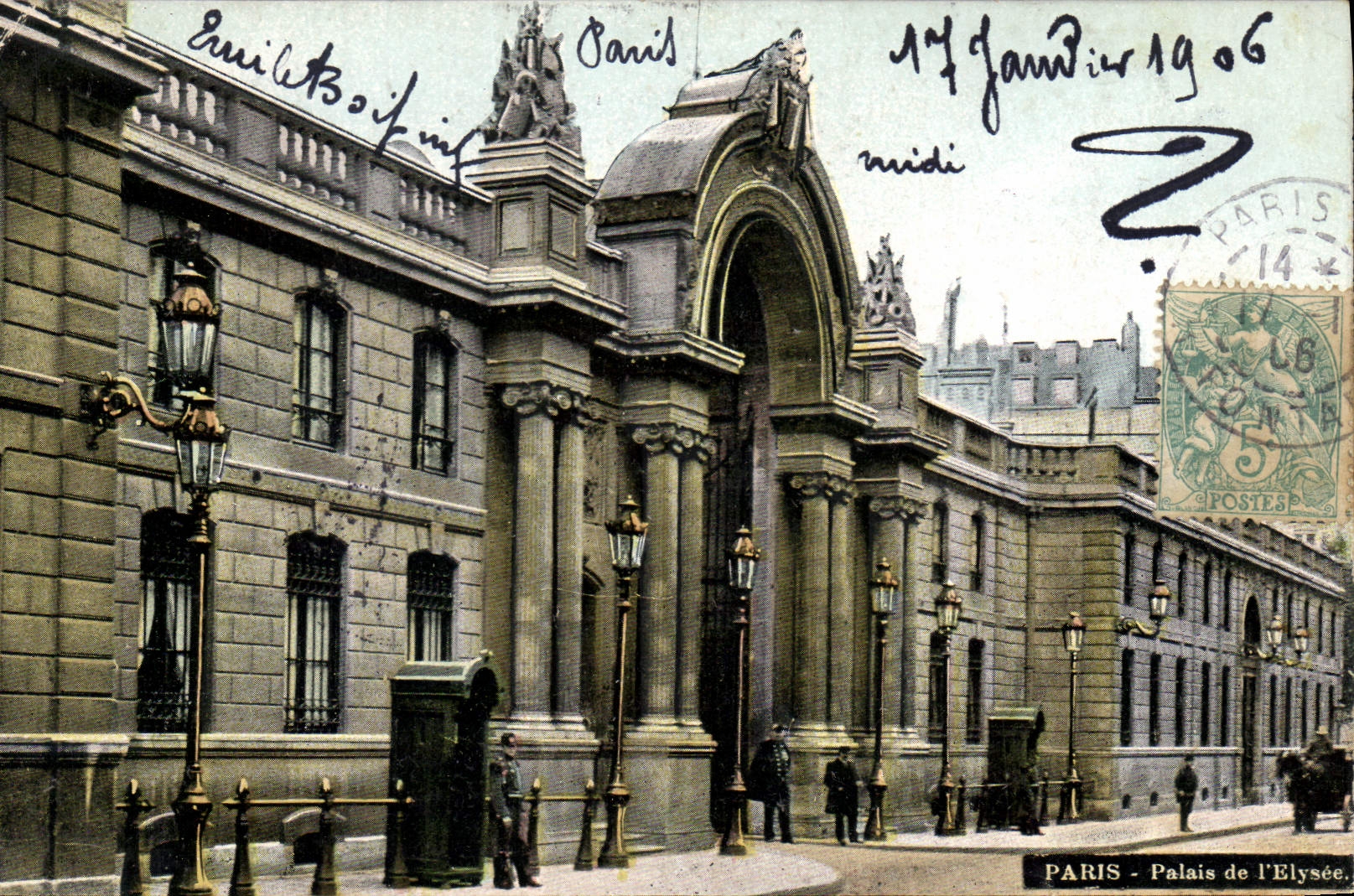 CPA Paris Palais de l'Elysee