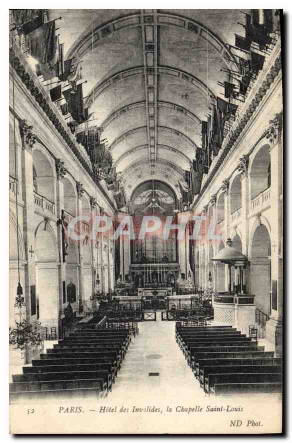 CPA Paris Hotel des Invalides la Chapelle Saint Louis 